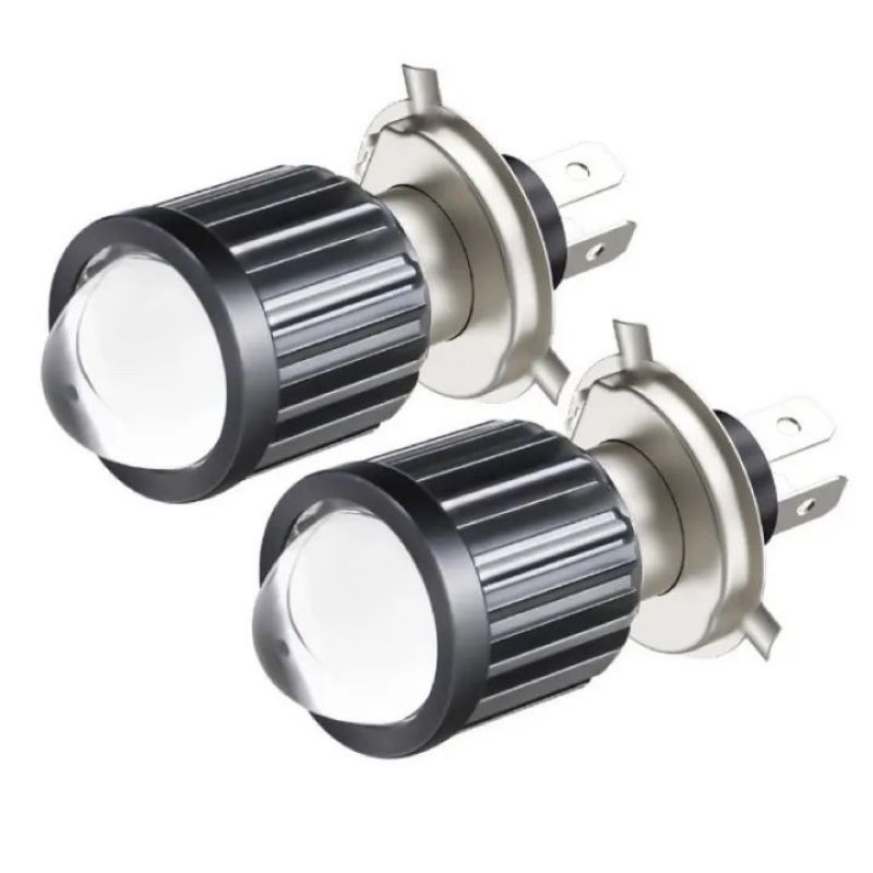 ￼Lampu LED LASER utama motor mobil D2 H4 putih kuning Bohlam led H4 laser HI/LO