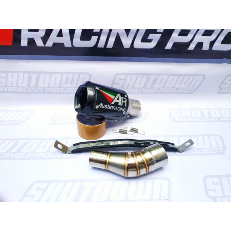 Knalpot austin racing ninja 250 - ninja 250 mono - z250 - r25