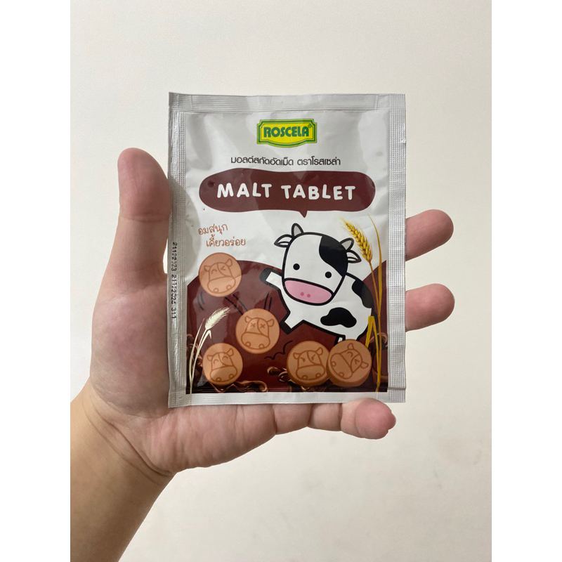 

permen susu tablet thailand rasa coklat / malt tablet chocolate