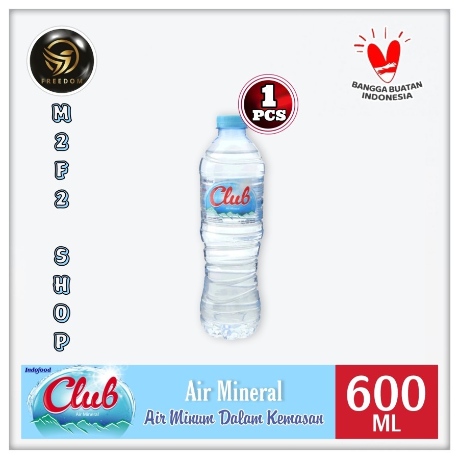 

Air Mineral Club Tanggung Botol Plastik Pet - 600 ml (Kemasan Satuan)