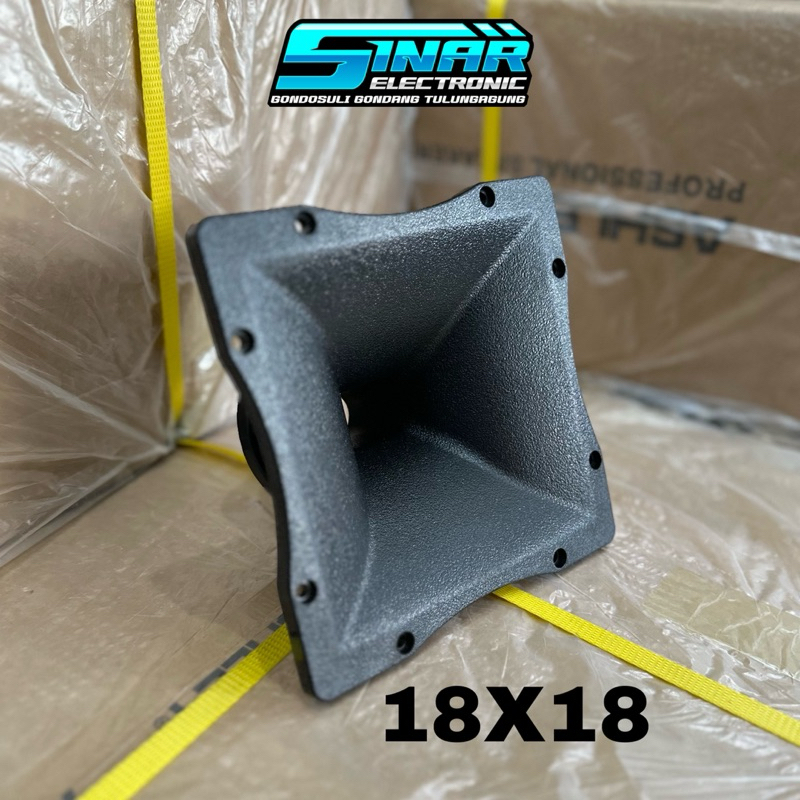 Horn / Corong Tweeter Model RCF Ukuran 18X18 Polycarbonate Tebal
