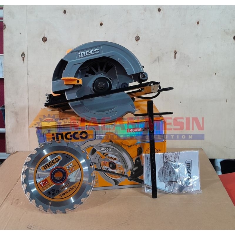 MESIN BELAH POTONG KAYU CIRCULAR SAW INGCO CS18538