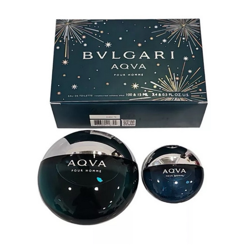 Parfume bvlgari Aqva Edt 100+15ml spray Original