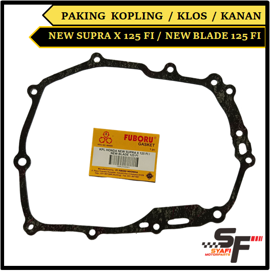 PAKING KOPLING NEW SUPRA X 125 FI / NEW BLADE 125 FI GASKET PERPAK KLOS RENGKES KANAN FUBORU