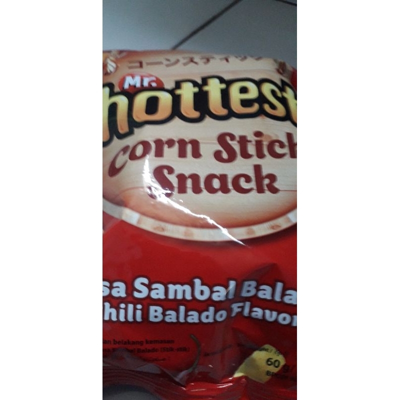 

hottes corn stick rasa balado 60grm