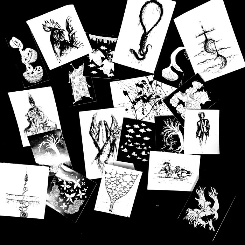 

30 PCS BLACK AND WHITE STIKER | BASIC DESIGN| LIMITED EDITION STICKER PACK | STIKER HITAM PUTIH