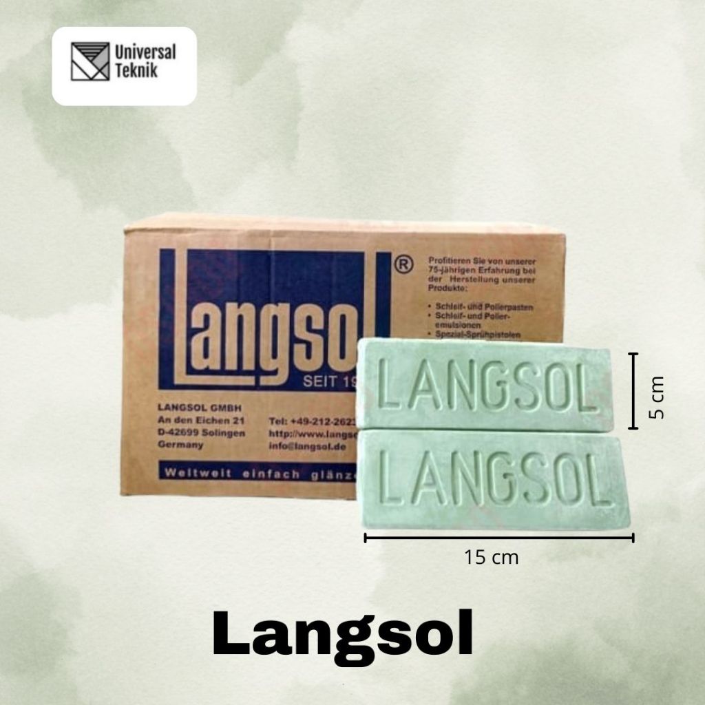 Langsol Batu poles langsol hijau