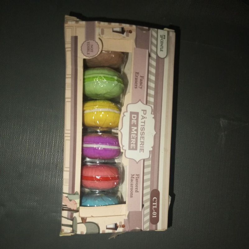 

penghapus macaroons per pcs