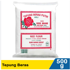 

TEPUNG BERAS ROSE BRAND 500GR