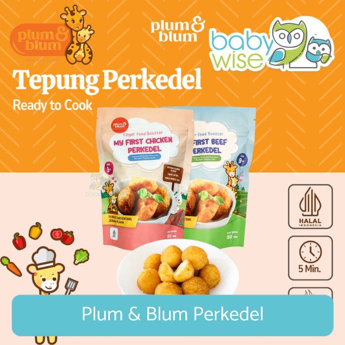 

Plum & Blum Perkedel - Tepung Perkedel Kentang Anak Bayi