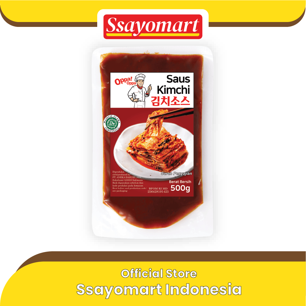 

Saus Instan Saus Kimchi Korea 500g/ Sauce Kimchi Korea Saus Oppa!Oppa