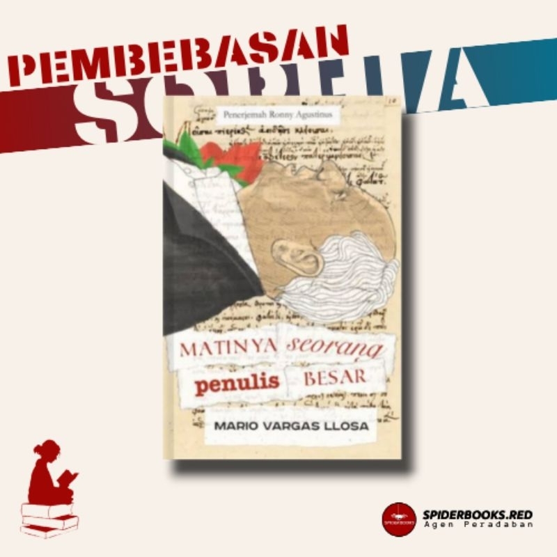 Matinya Seorang Penulis Besar - Mario Vargas LLosa Buku sastra Buku Murah Original Buku penulis esai