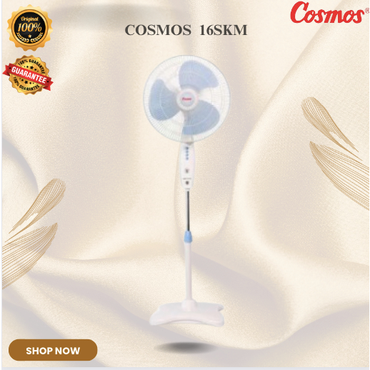 Cosmos Kipas Angin 16SKM Stand Fan 16inch/16 SKM/16-SKM/KIPAS ANGIN ORIGINAL COSMOS/GARANSI RESMI