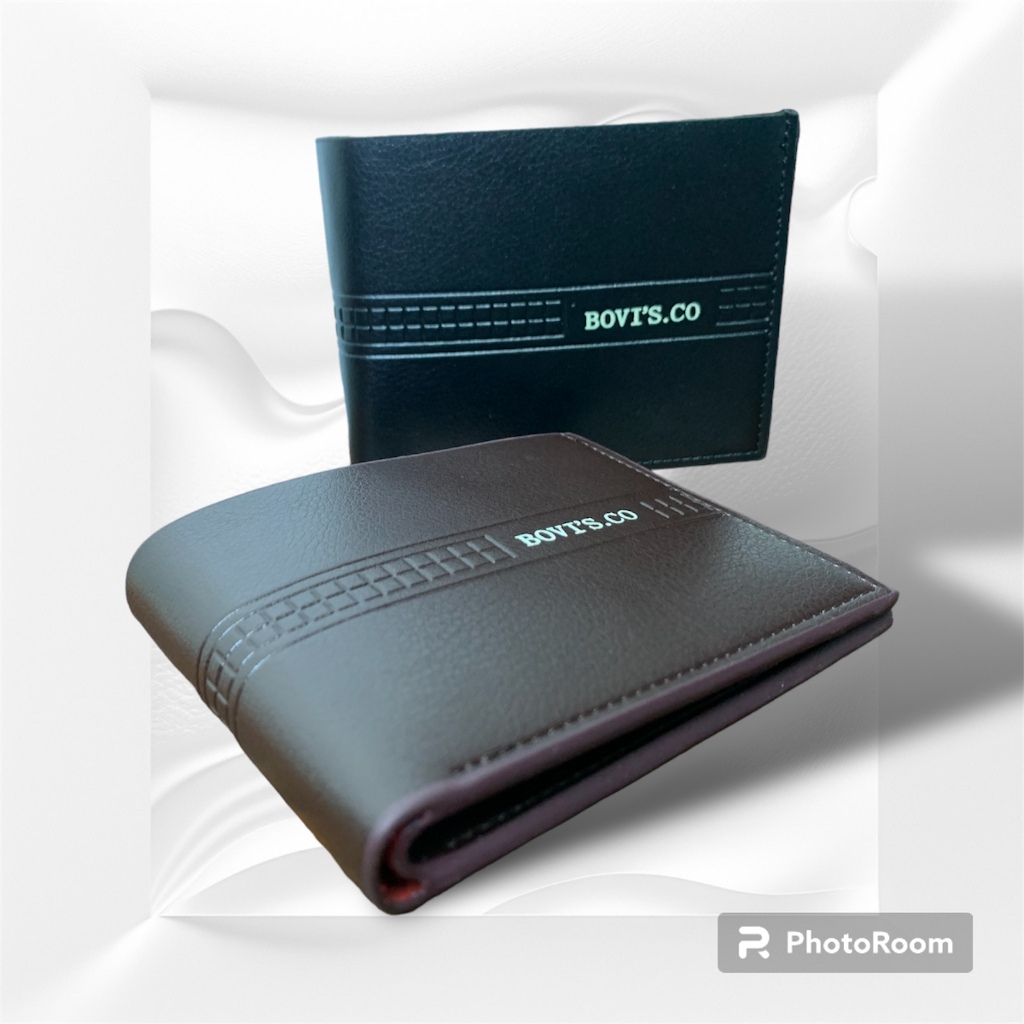 Dompet Pria Import Original Branded 100% Bovis Model Keren Terbaru Kulit PU Sintetis Kualitas Distro