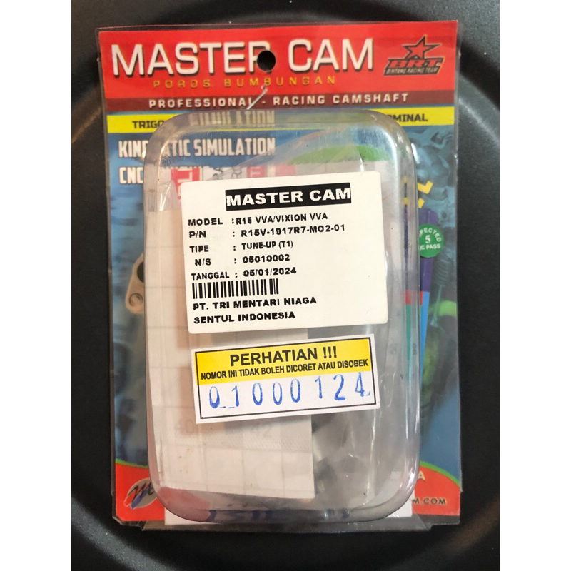 NOKEN AS BRT R15 VVA/VIXION VVA T1MASTER CAM R15 BRT NOKEN AS R15 VIXION BRT VVA T1