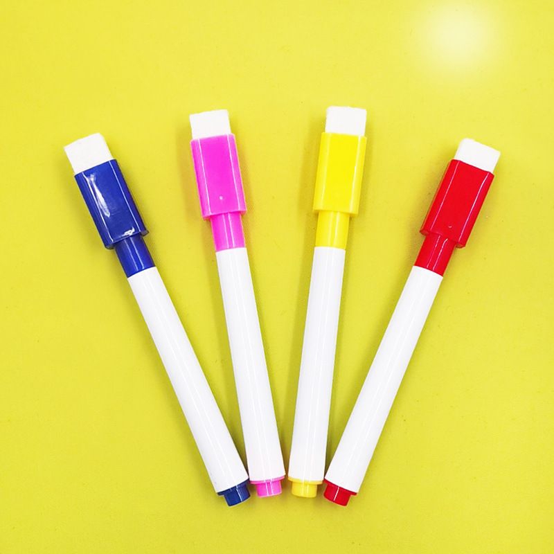 

Spidol penghapus satu set Spidol hitam spidol papan tulis spidol belajar anak