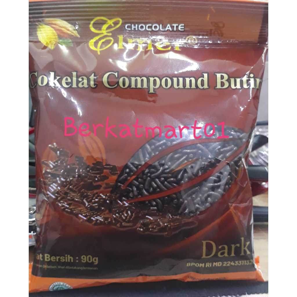 

Elmer Meses Dark 90gr Coklat Butir Meises