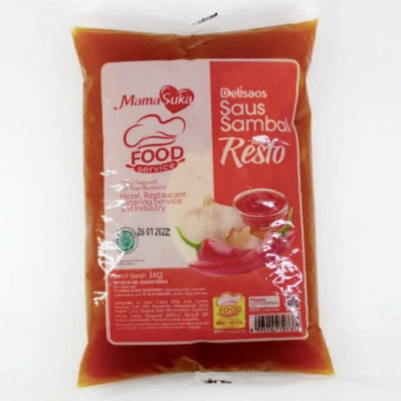 

Saus Sambal ala Resto 500g 1kg