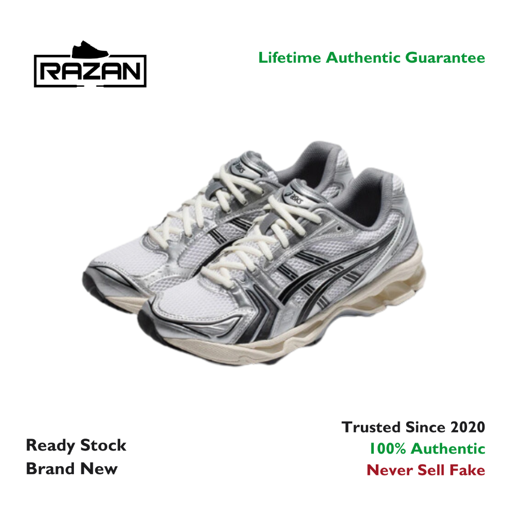 Asics Gel Kayano 14 JJJJound Silver Black 100% Authentic Original