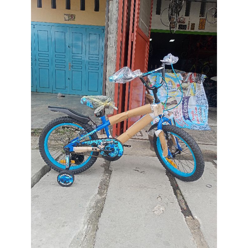 sepeda bmx anak wimcycle seri shotgun ukuran 18inci