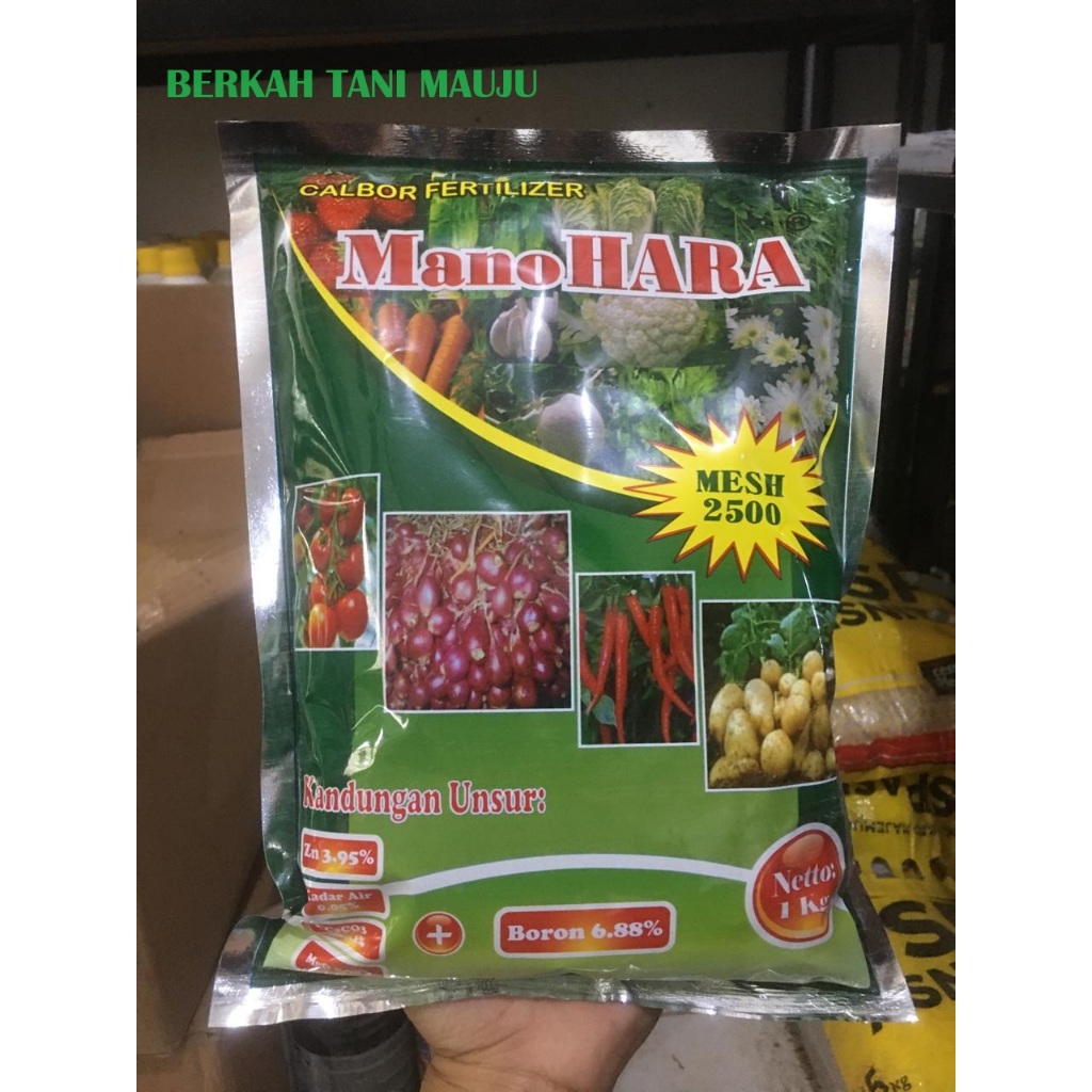 Pupuk kalsium Manohara ukuran 1kg Pupuk Kalsium Boron