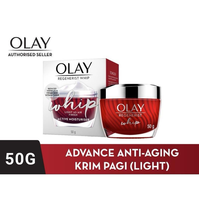 Olay Regenerist Whip Active UV Moisturizer Cream 10g | 50g Olay Regenerist Whip Spf 30