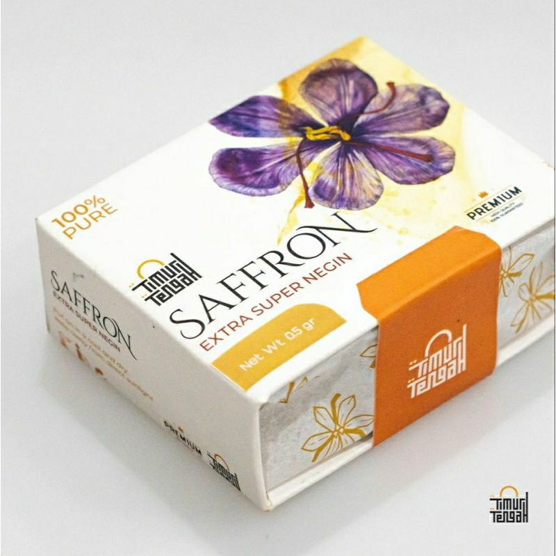 

Saffron Timur Tengah Safron Extra Super Negin 0.5 gr Premium Original