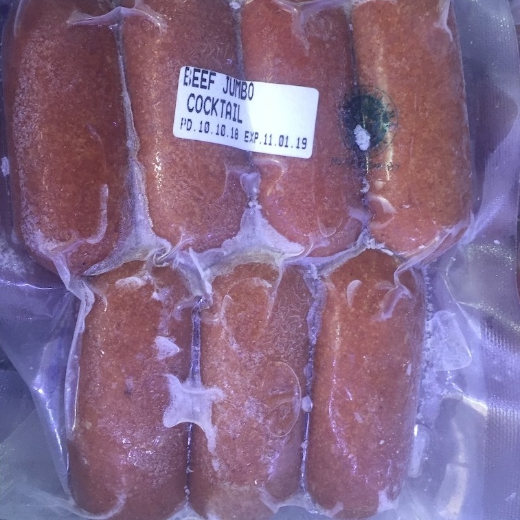 

Murah Sosis Sapi Jumbo Koktail Organik 25g Beef Jumbo Cocktail Sausage 25g 6