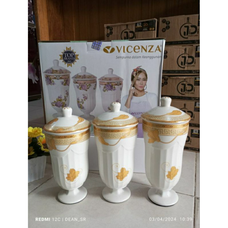 Ready toples permen gracia Vicenza B905 Motif Padi/ Lily /Magnolia/Camelia,harga tertera Per set isi