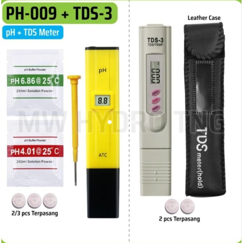 Paket PH Meter TDS Meter PH-TDS Carton