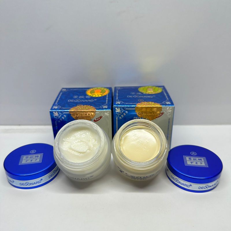 ECER cream Deonard Biru Original Siang & Malam