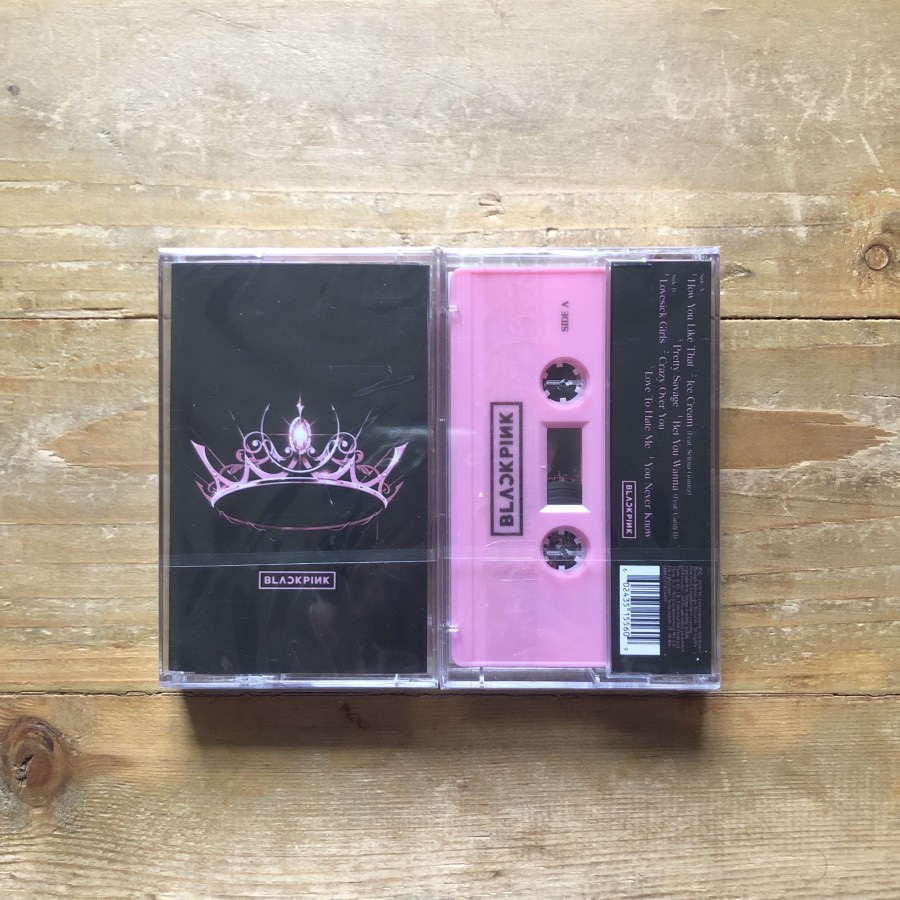 Kaset Pita Impor  Blackpink - The Album -Pink Cassette, UK Version- Import