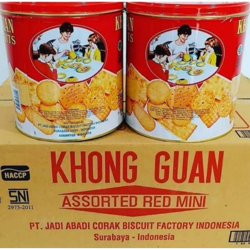 

Khong Guan Biscuits Kaleng 650 Gr ( Free Bubble/Kardus)