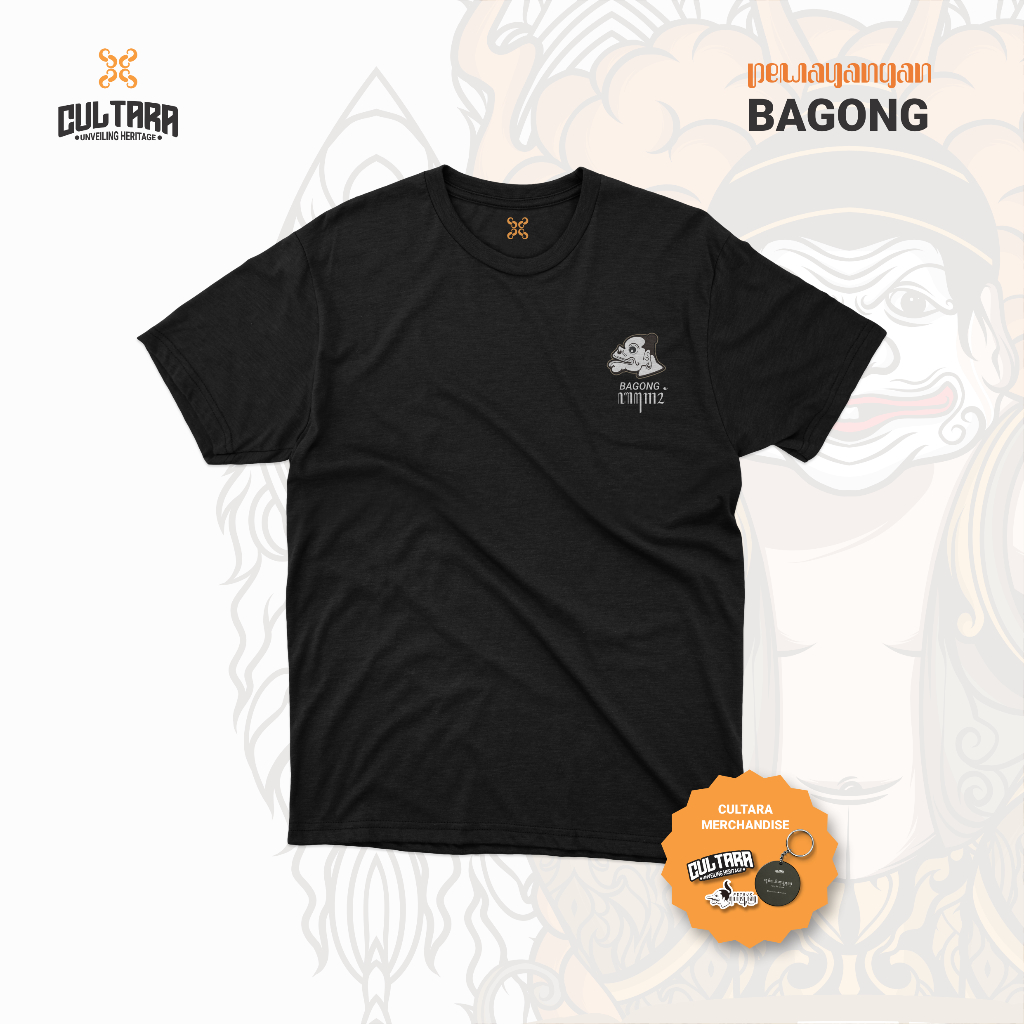 CULTARA Kaos Bagong Punokawan Wayang Jawa