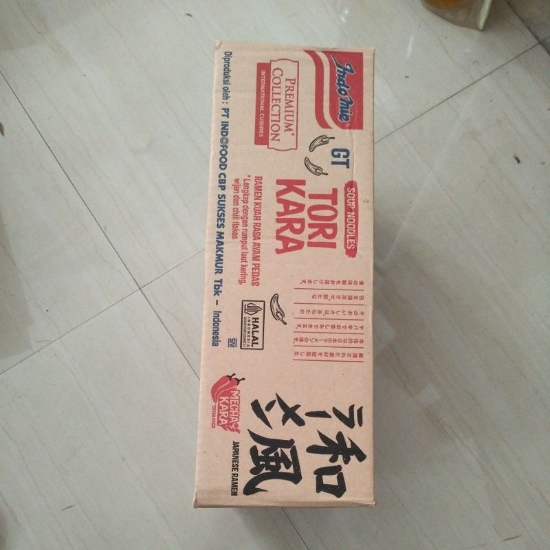 

indomie torikara (karton)
