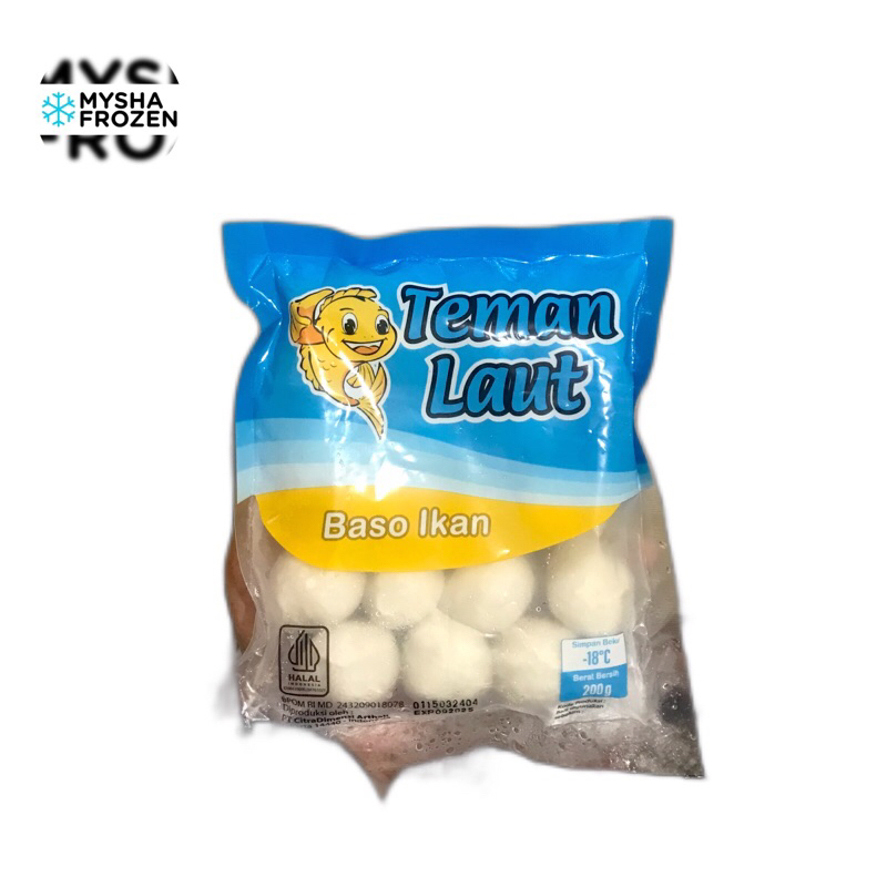 

Baso Ikan Teman Laut 200gr