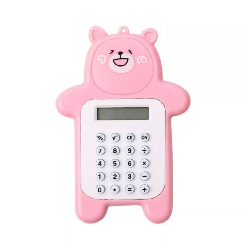 

Calculator Mini Portable Motif Kartun Bear Lucu / Alat Menghitung Perkalian Penjumlahan