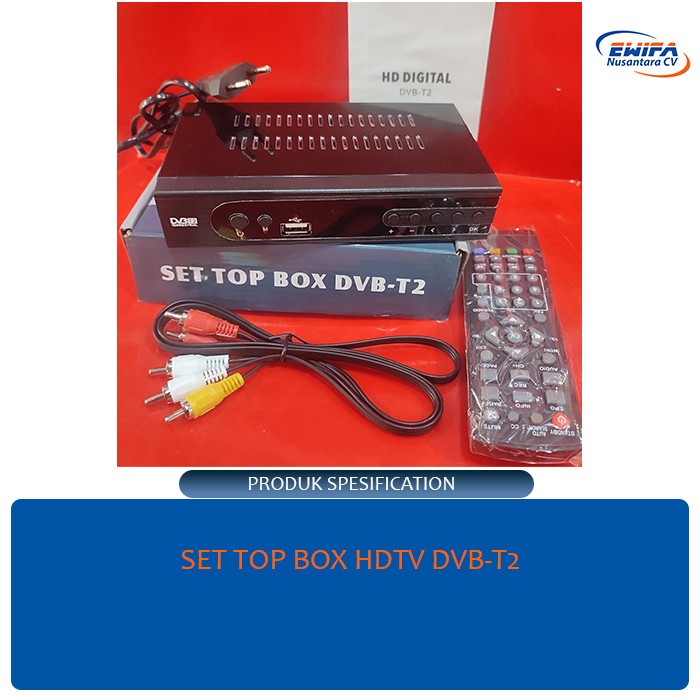 SET TOP BOX HDTV DVB-T2