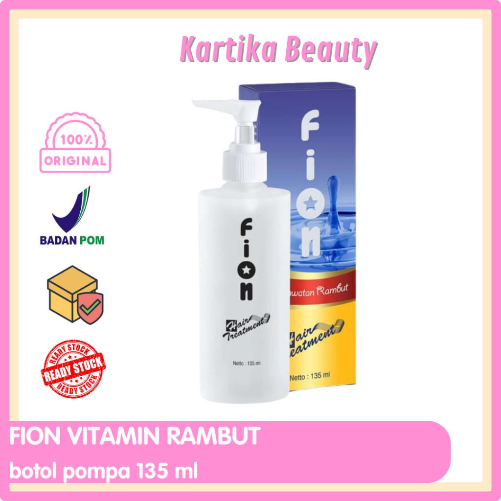VITAMIN FION HAIR TREATMENT SERUM FION VITAMIN RAMBUT FION UKURAN BESAR 135 ML