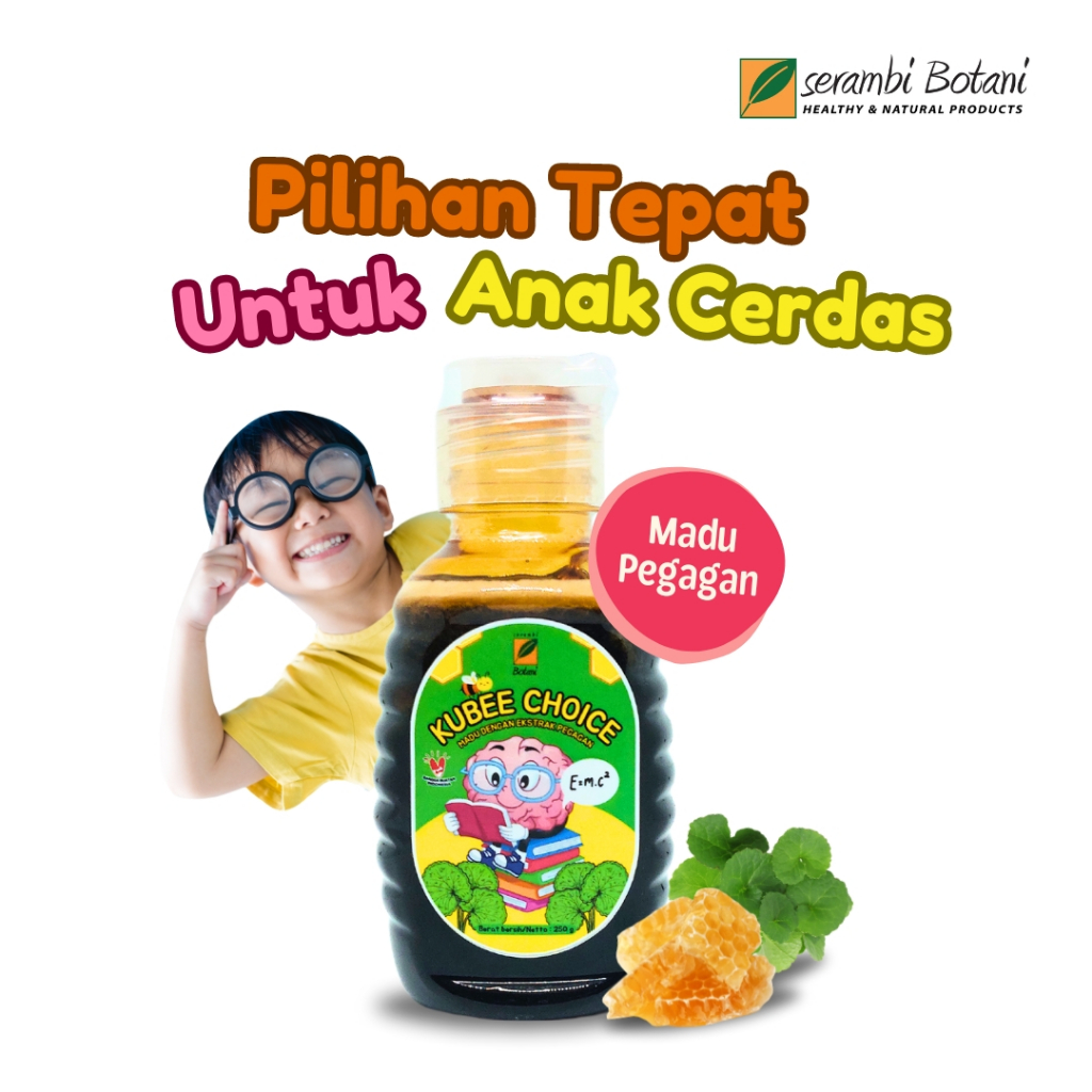 

Madu Anak Pintar Vitamin otak Madu Murni Pegagan Serambi Botani