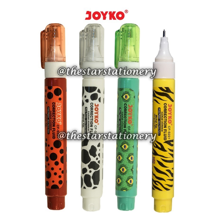 

(1 Biji) GROSIR Correction Fluid Joyko CF-S221 / Tipe-X Cair Joyko CF-S221 (1 Biji)