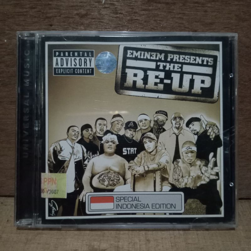 CD Original Eminem - Present The RE-UP