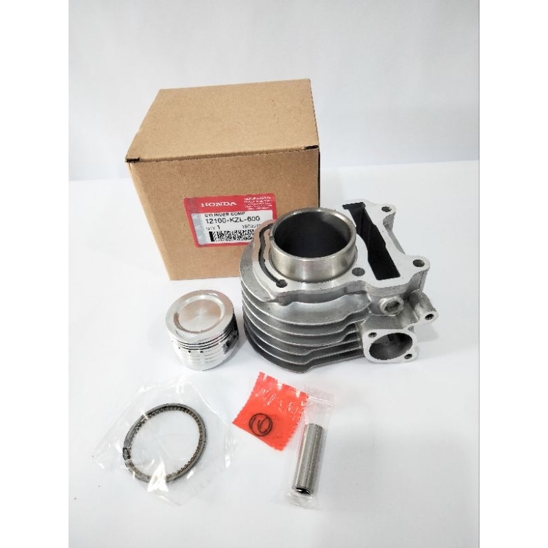 Blok seher +.piston KZL BEAT FI SPACY FI SCOOPY FI (STATER KASAR)