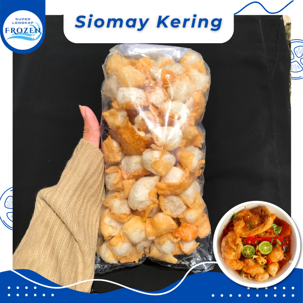 

Siomay Kering / Siomay Mini Toping Baso Aci & Seblak - 250gram