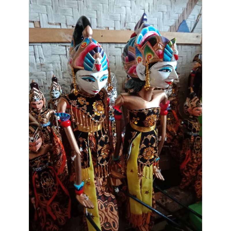 wayang golek arjuna srikandi