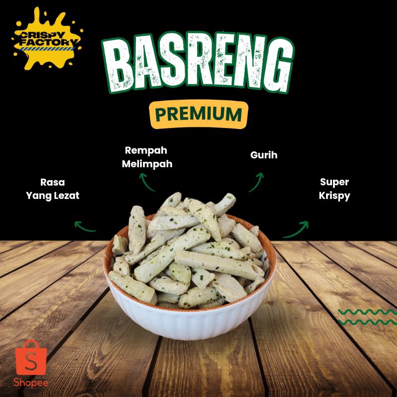 

Basreng Premium Asli Bandung 200 Gram Crispy Factory