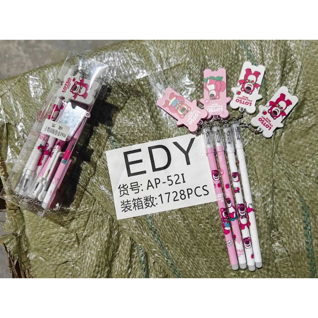 

Pulpen Sanrio & Lotso Bisa Dihapus Bolpoin Gel Erasable Pen Pena Yang Bisa Dihapus