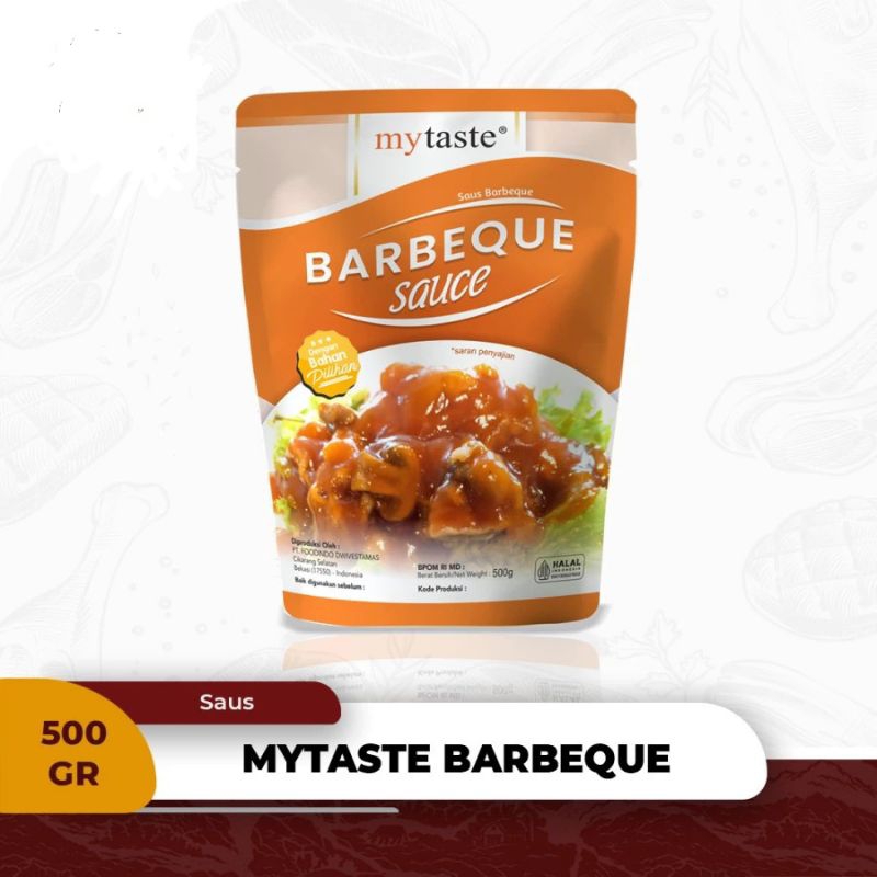 

MYTASTE SAUS BARBEQUE 500GR