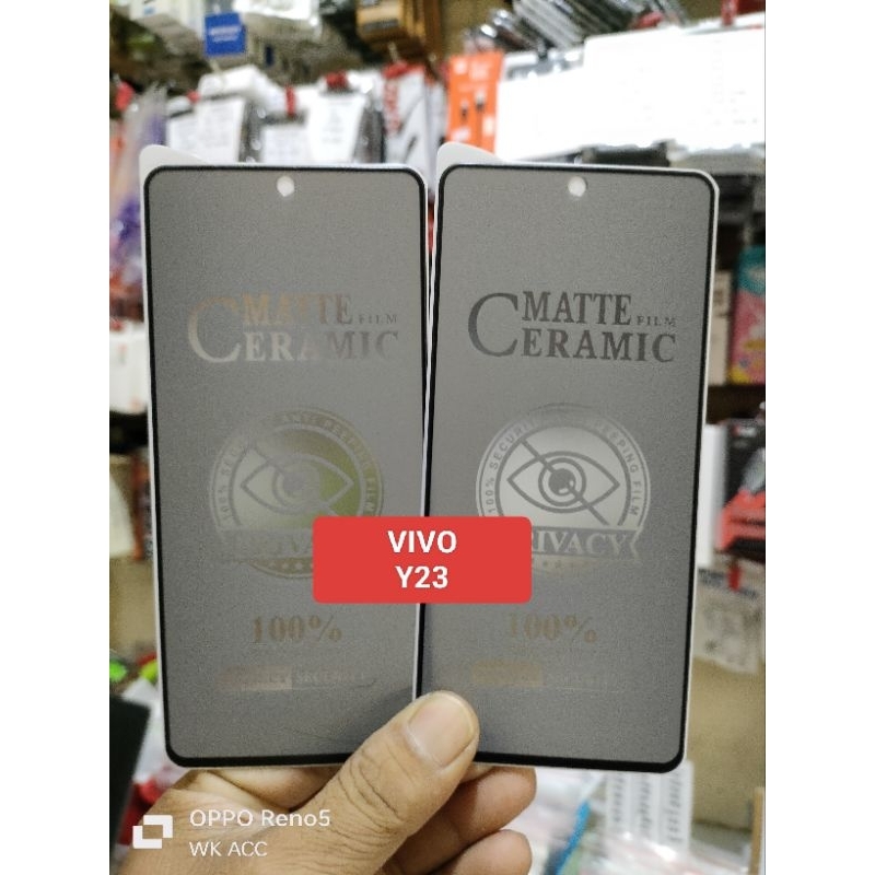 TEMPER VIVO Y23 TEMPER CERAMIC SPY MATTE PRIVASI VIVO Y23