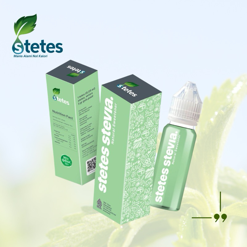 

STETES STEVIA - pemanis Alami